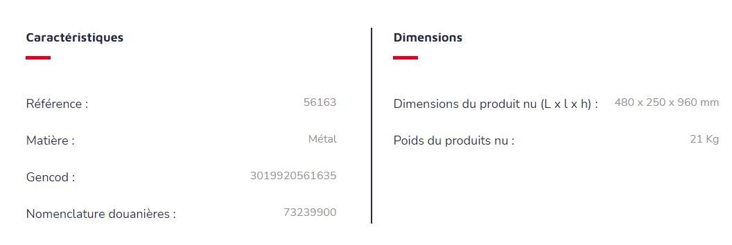 Réf. 56163 Kopa - Cendrier corbeille sur pied 12L/60L - Rossignol - Gris_3