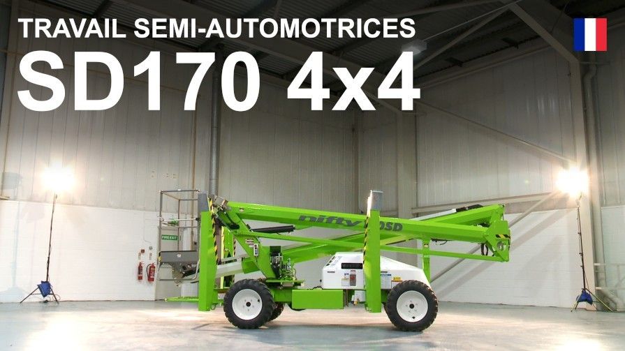 Sd170 4x4 nacelle élévatrice semi-automotrice articulée - niftylift - hauteur de travail 17.1m_3