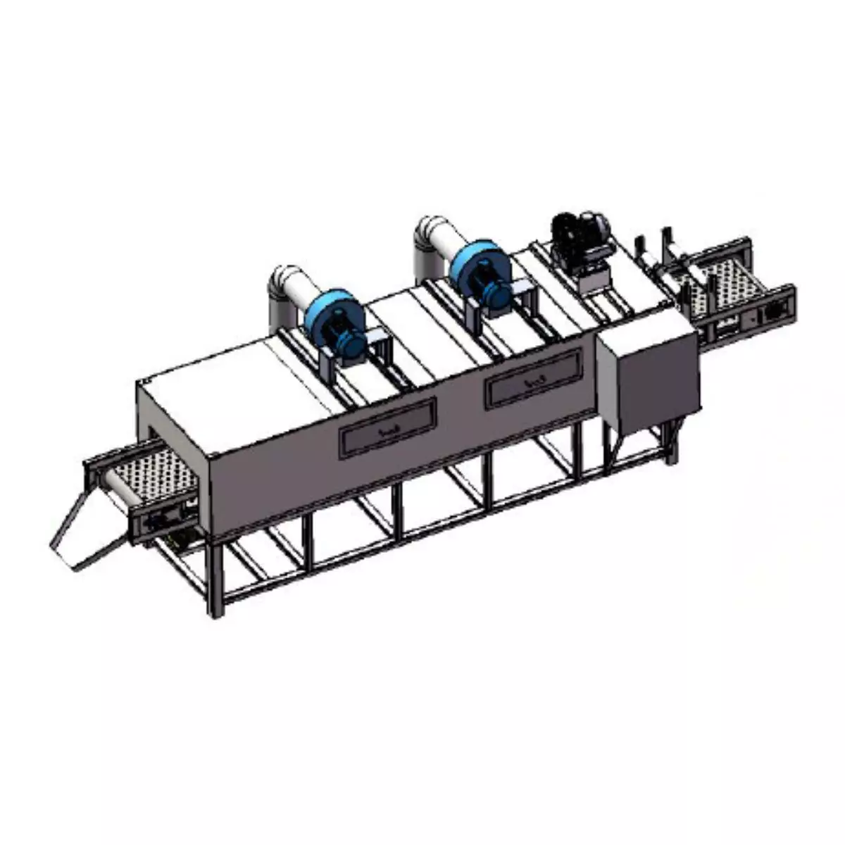 Sécheur de tribofinition adapté au traitement de pièces unitaires ou de lots de pièces_3