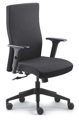Fauteuil ergonomique STRIKE-COMFORT - mécanisme synchrone, dossier réglable, accoudoirs ajustables_3