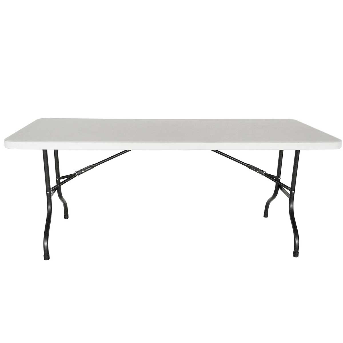 Table pliante monobloc 183 cm - 8 places - Polyéthylène haute densité et acier époxy - Intérieur/Extérieur - Charge 200 kg_3