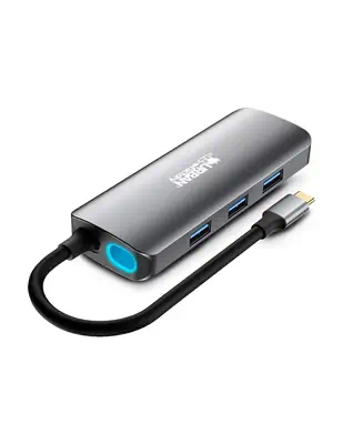 Urban Factory MHC50UF station d'accueil Avec fil USB 3.2 Gen 1 (3.1 Gen 1) Type-C Gris_3