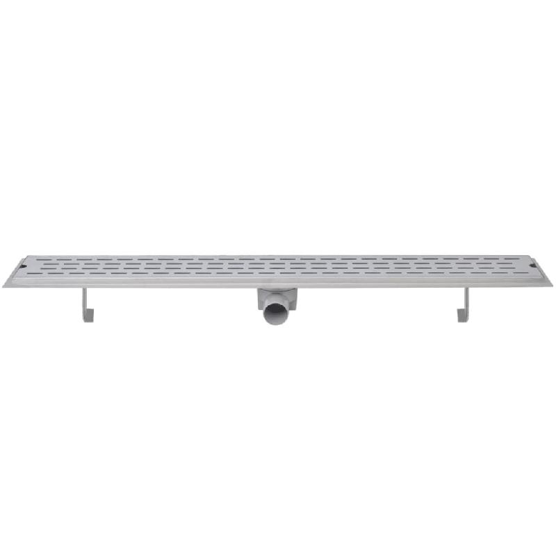 Vidaxl drain de douche linéaire 2pcs ligne 1030x140mm acier inoxydable 275958_3