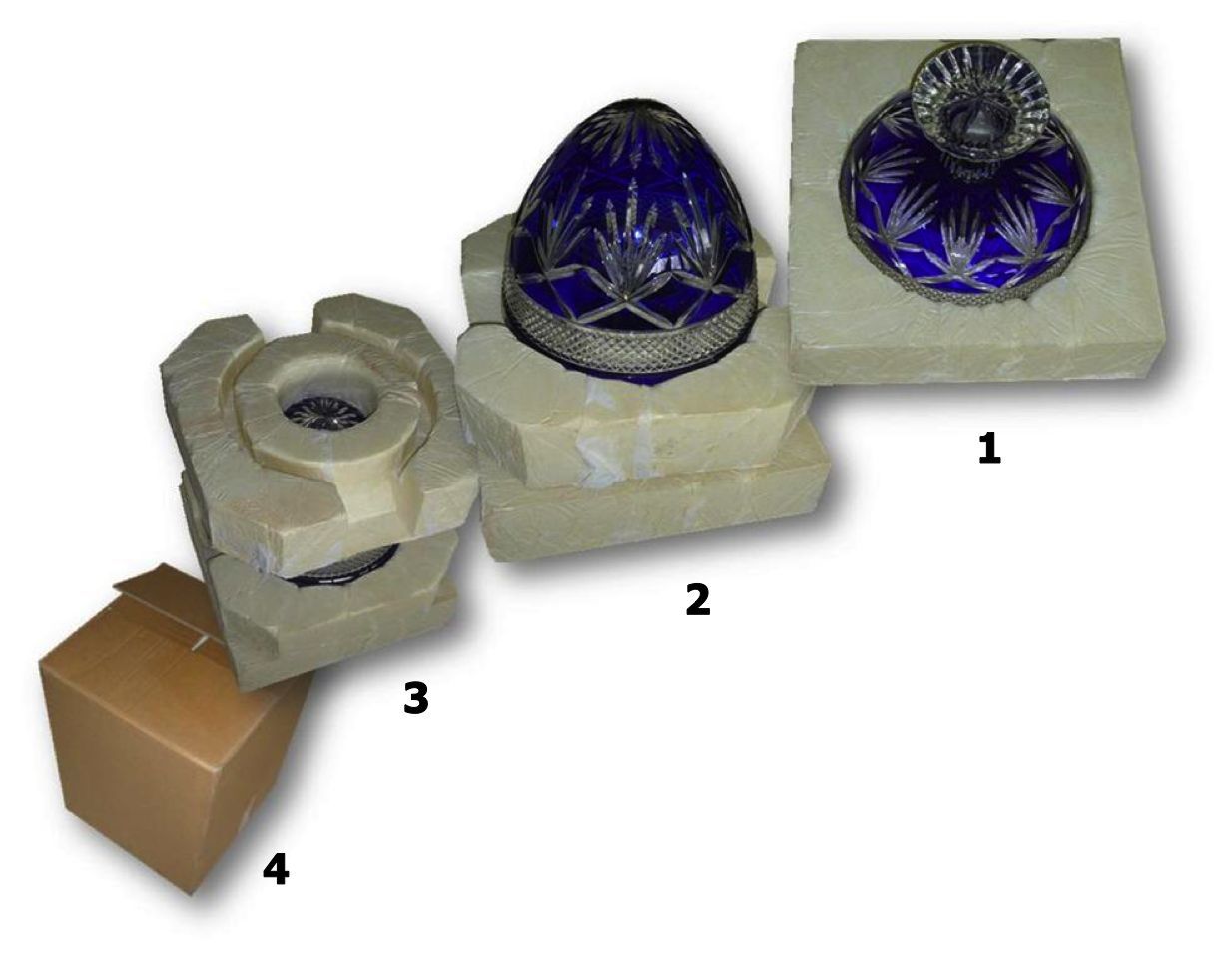 Emballage transport - calages et habillages en mousse sur mesure - livrés montés et prêts à l'emploi_3