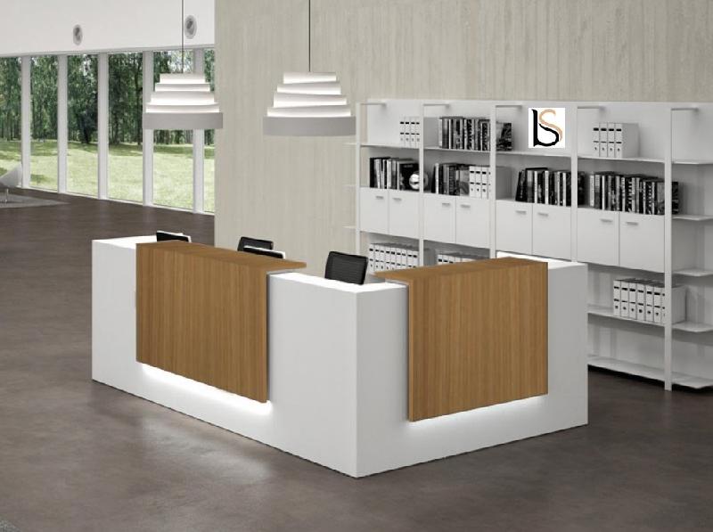 Banque d'accueil d'angle Z2 - Officity - 225, Noyer canaletto_3