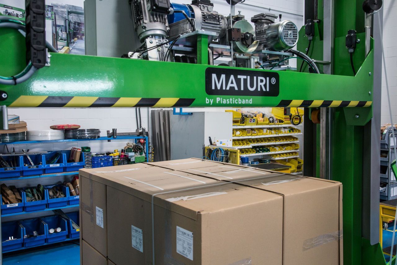 Maturi v - machines pour cerclages de palettes - plasticband_3