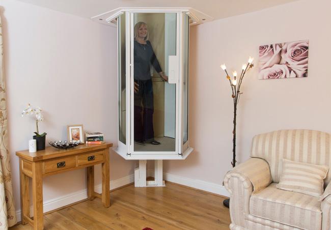 Élévateur vertical domestique - design élégant, finitions personnalisables, 250 kg -  Terry LifeStyle_3