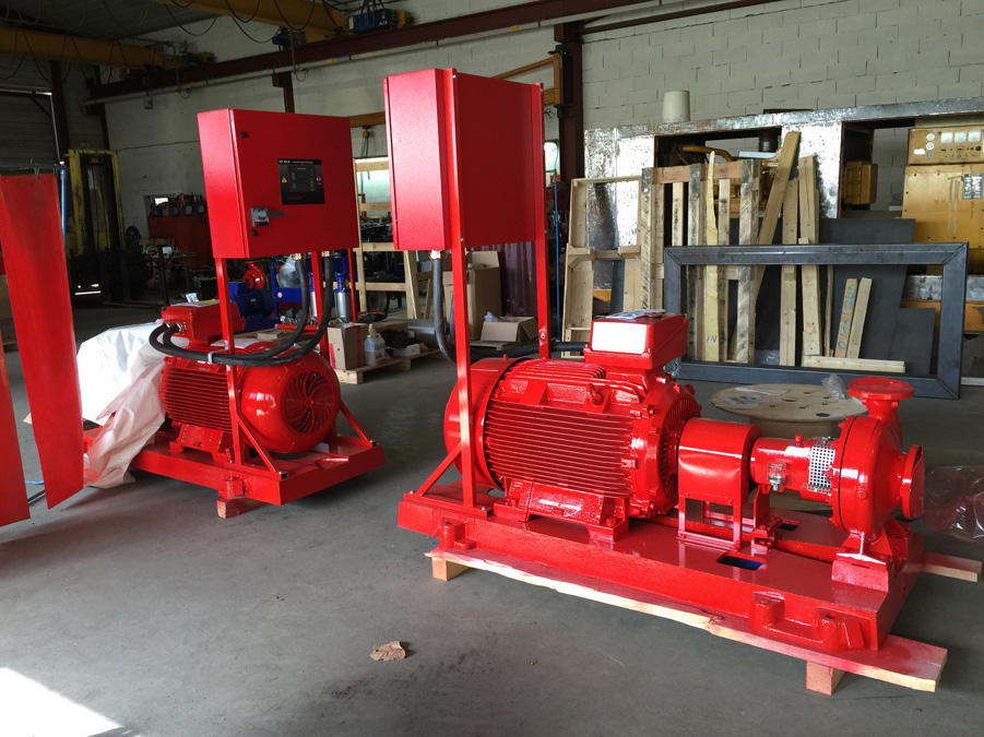 Système de relevage d'eau avec groupe motopompe diesel