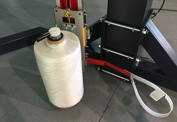 Modèle 700 - Banderoleuse semi-automatique à bras tournant - EF Pack - Jusqu'à 20 palettes/heure_3