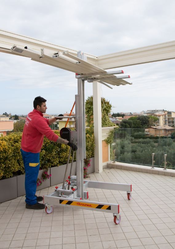 Élévateur de charge HW - Faraone - aluminium - capacité 200 kg - compact et léger_3