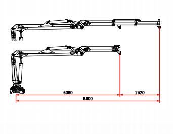 R 130 MS2 Grue auxiliaire - Bob SPA - Capacité de levage 130 kNm - Extension hydraulique 8,40 m_3