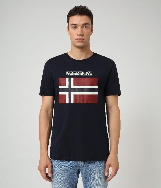 T-shirt manches courtes Sellyn SS - 100% coton biologique - Réf: NP0A4EZP - Marque Napapijri_3
