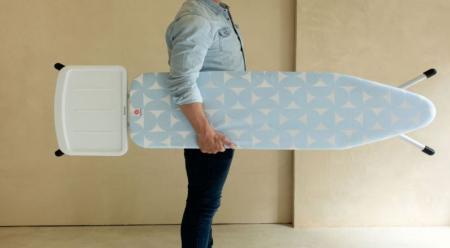 Table à repasser taille B -124 x 38 cm, pour centrale vapeur Brabantia Spring Bubbles - EAN8710755134401_3