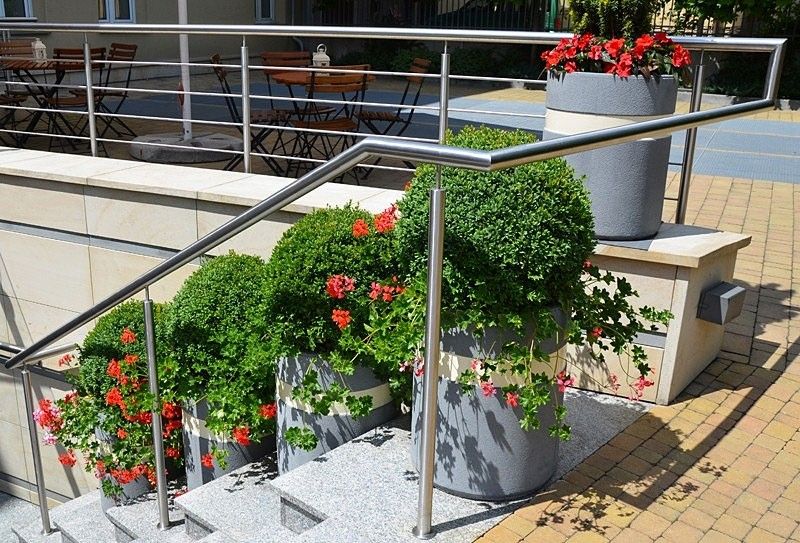 Poubelle publique Genewa Komserwis - 45L - Réf. 003333 - Hauteur 60 cm - 125 kg_3