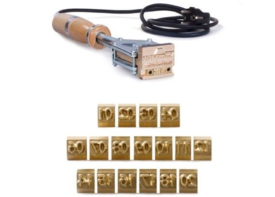 Alk type 4 dateur à chaud - royalposthumus - 45x40 mm_3