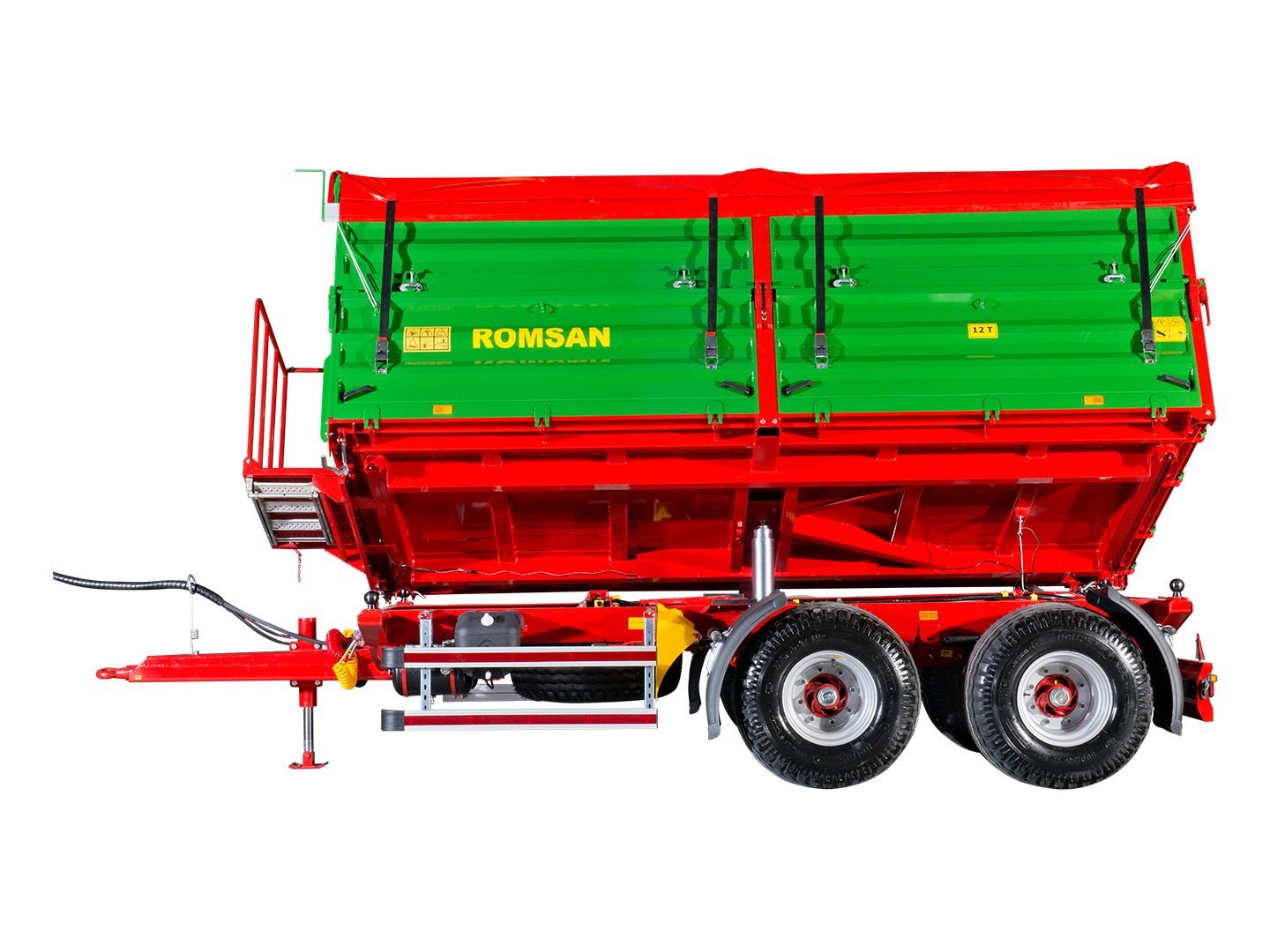 R 120 TASGA Benne agricole à tandem essieu - Romsan - capacité 12 000 kg_3
