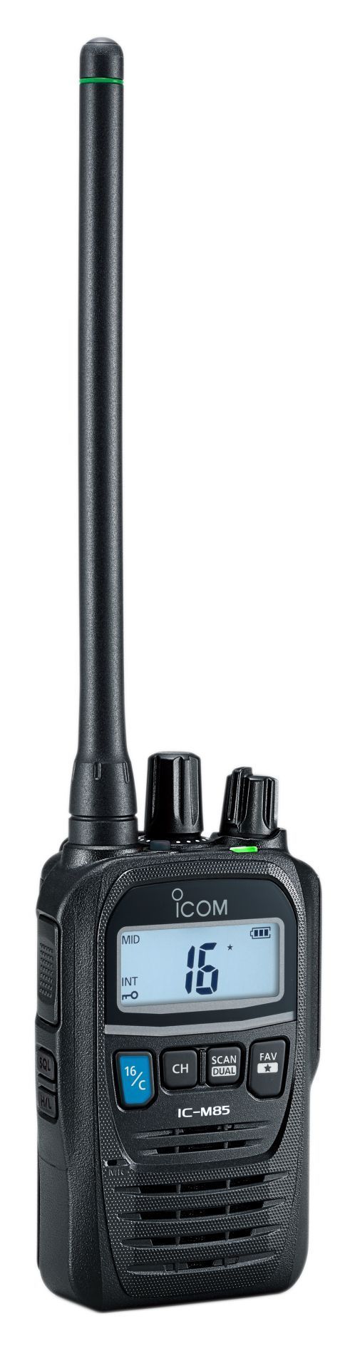 VHF marine portable IC-M85E - haute puissance, ultra compacte, légère et étanche_3