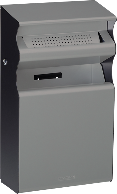 Cendrier mural Kopa - Hauteur 630 mm, Largeur 140 mm, Longueur 300 mm, Capacité 2L_3