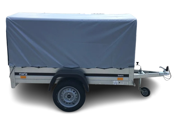 Remorque bagagère non freinée - 2,01 X 1,06M - MARTZ BASIC 200_3
