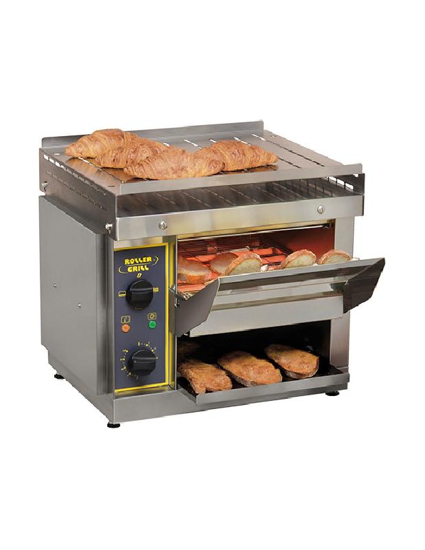 Toaster à convoyeur électrique - 8 tubes quartz, inox AISI 304, 230V/2650W - Roller Grill_3