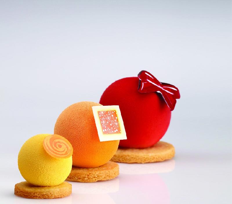 Ø55 mm - Moule en silicone 8 sphères entières Pavoni Italia_3