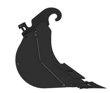 Godet d'excavation-mini-pelle - caterpillar finance france - 400 mm (16 in) - poids 59 kg_3