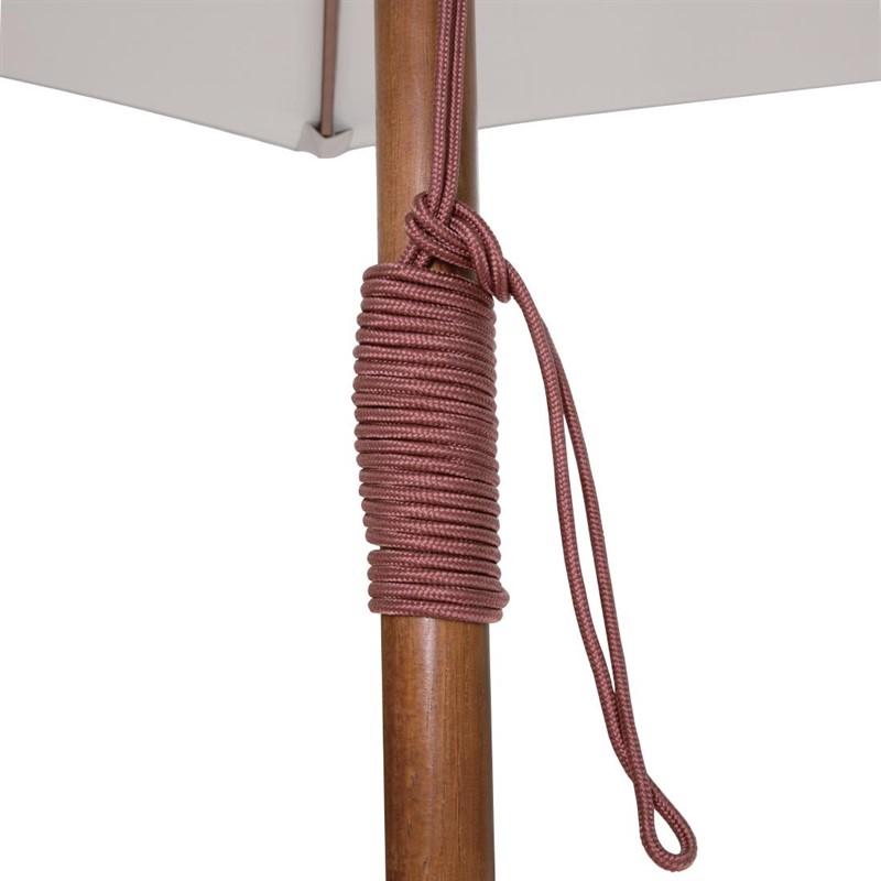 Parasol rond gris Bolero 3m_3