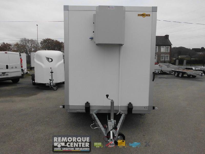 Remorque frigo freiné - HGK 254218 - 21 PF60 Deluxe - HUMBAUR - 2 essieux - PTAC : 2500 Kg - 413 x 167 x H197 cm - Reference - ROADSTERMOTO1V2_3