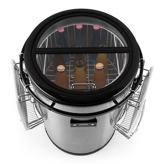 Frigo bar élégant et pratique pour conserver 21 bouteilles à 12°C