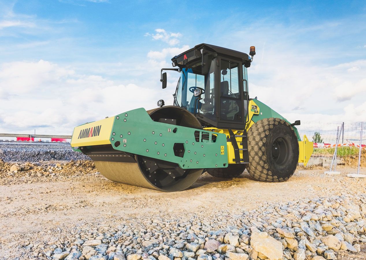 Ars 110 compacteur à un seul tambour - ammann - poids d'exploitation 10860 kg_3