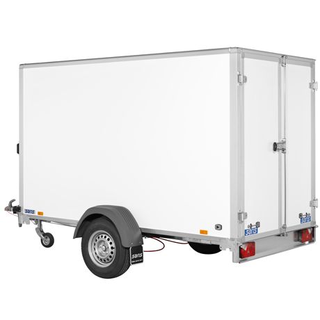 Remorque fourgon FW150 - Saris - Bois - 1500 kg - Simple essieu - Freinée_3