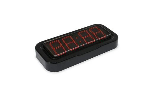 Horloge numérique à LED rouge - Étanche IP66 - Huchez RA10 L - Alimentation secteur 230V - Affichage HH:MM_3