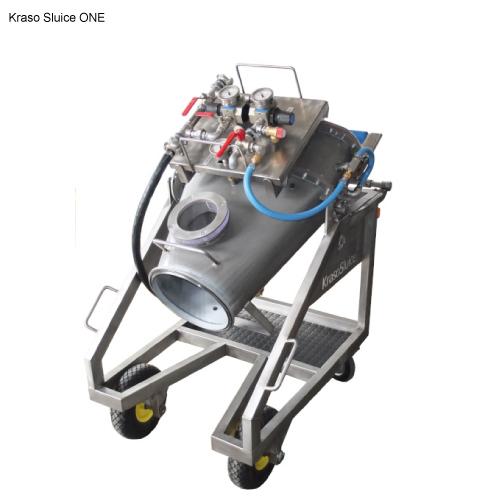 Système d'inversion de chemisage pour la réhabilitation de canalisations sans tranchée Kraso Sluice_3
