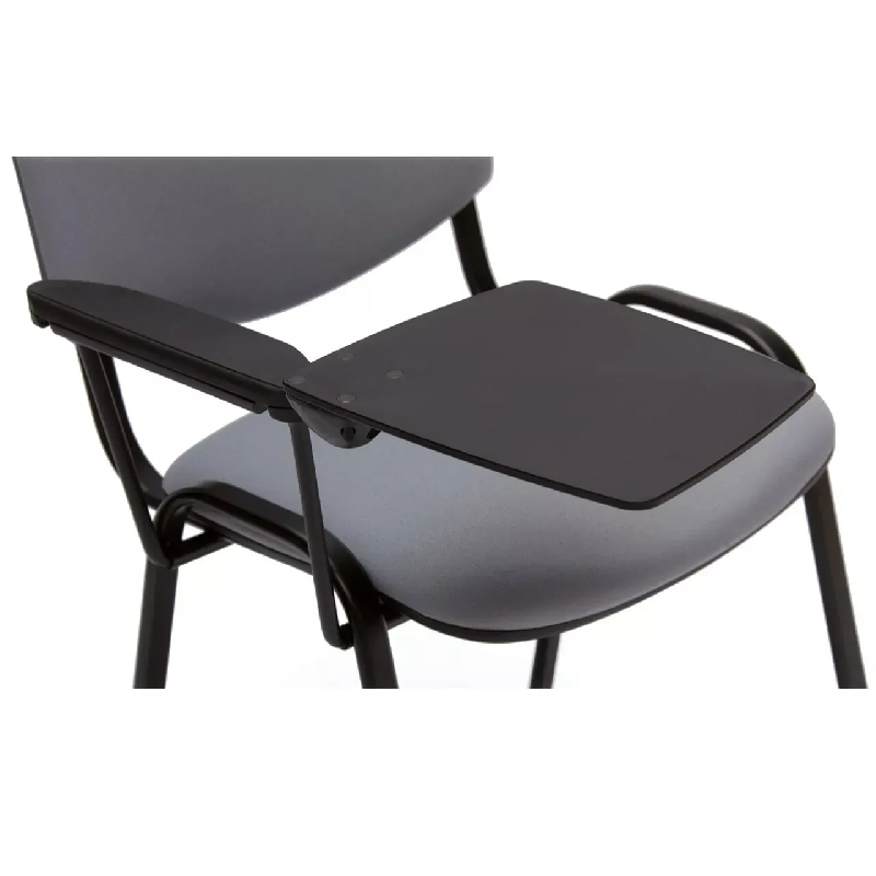 Chaise polyvalente tapissée et empilable So Pise - K20, Kit tablette avec 1 accoudoir - Droitier_3