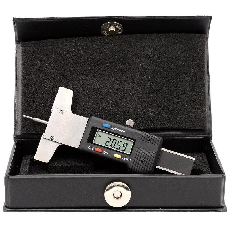 Jauge de profondeur de précision digitale - Mesure alésages fins et usure pneus - Référence 892617_3