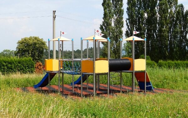 Jeu multi tours en acier inoxydable - Aire de jeux conforme EN1176 - Référence BT11030_3