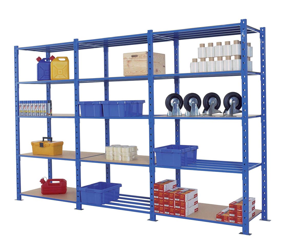 Rayonnage mi-lourd - simple ou double face - différentes dimensions - ABSICES_4