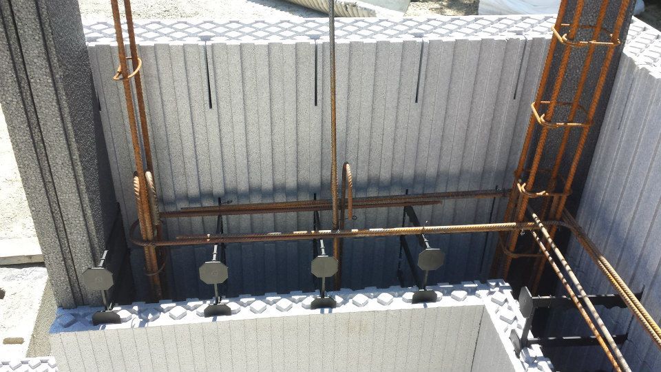 Coffrage isolant EUROBLOCK - blocs 1200 mm x 450 mm x 250 mm - polystyrène NEOPOR - BCI 70-250_3