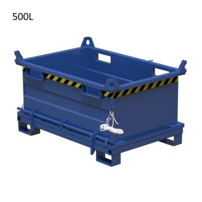 Civdci - benne à fond ouvrant superposable - civeco - 500 à 2000 l_3