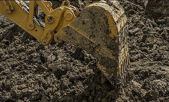 Godet d'excavation à usage normal avec lame de nivellement - caterpillar finance france - 1 184 mm (47 in) - capacité 0.8 m³_3