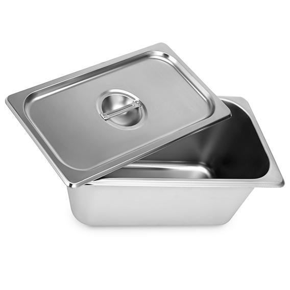 Équipement de cuisine en acier inoxydable pour maintien au chaud des aliments