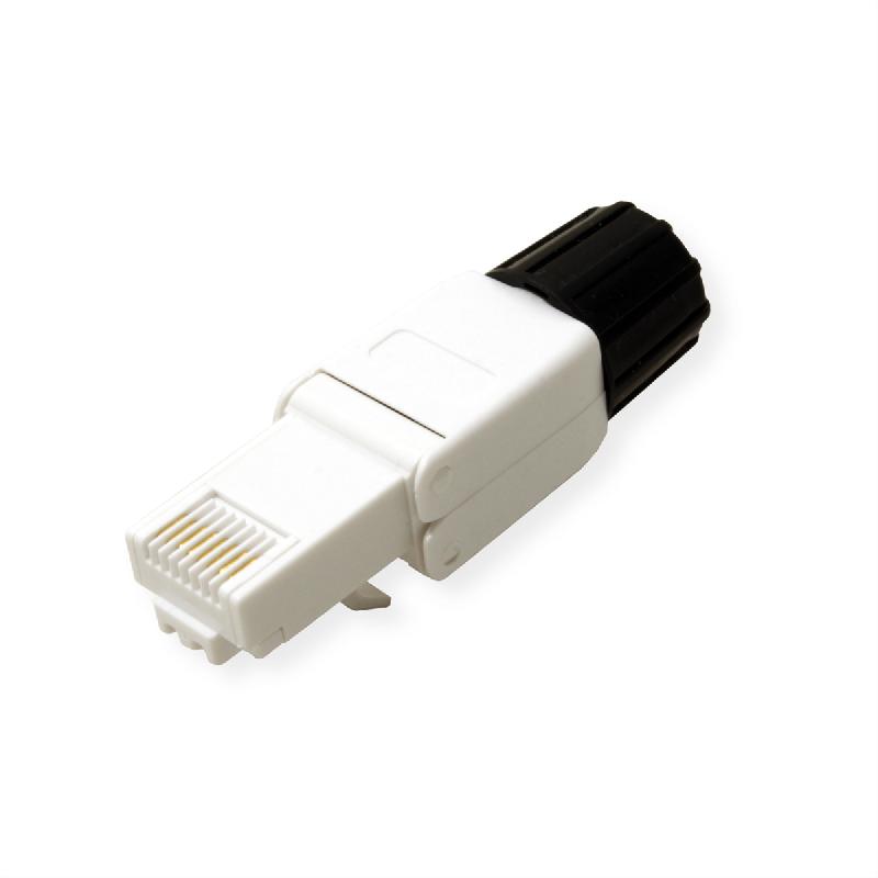 ROLINE Connecteur RJ-45 à confectionner Cat.6A (Classe EA), UTP, blanc_3