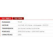 Tracteur agricole compact avec cabine Protector S pressurisée