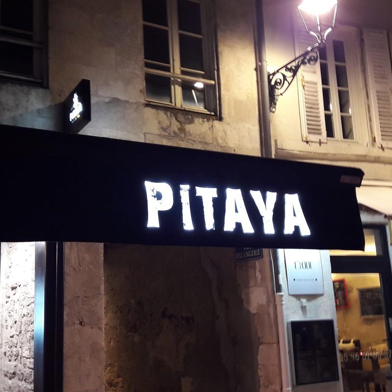 Enseigne Lambrequin lumineux à Led - Blanc, Lettres_3