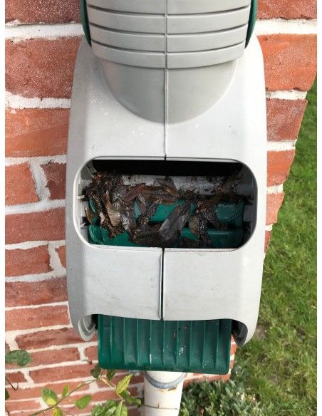 Filtre descente en plastique ABS avec lamelles en polyéthylène