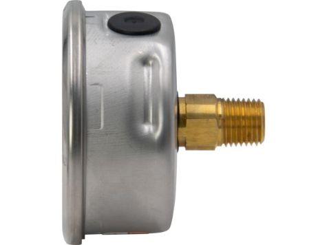 G2538R, Manomètre, 63 mm Face, Raccordement centre arrière, Bain de glycérine, 1000 bar pression maximale_3