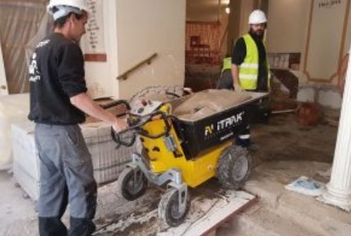 Brouette motorisée MT-500 pour pente jusqu’à 20%