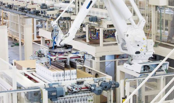 Raptor RAC - Palettiseur robotisé automatique Clevertech France - Compact et flexible pour cartons, sacs et ballots_4