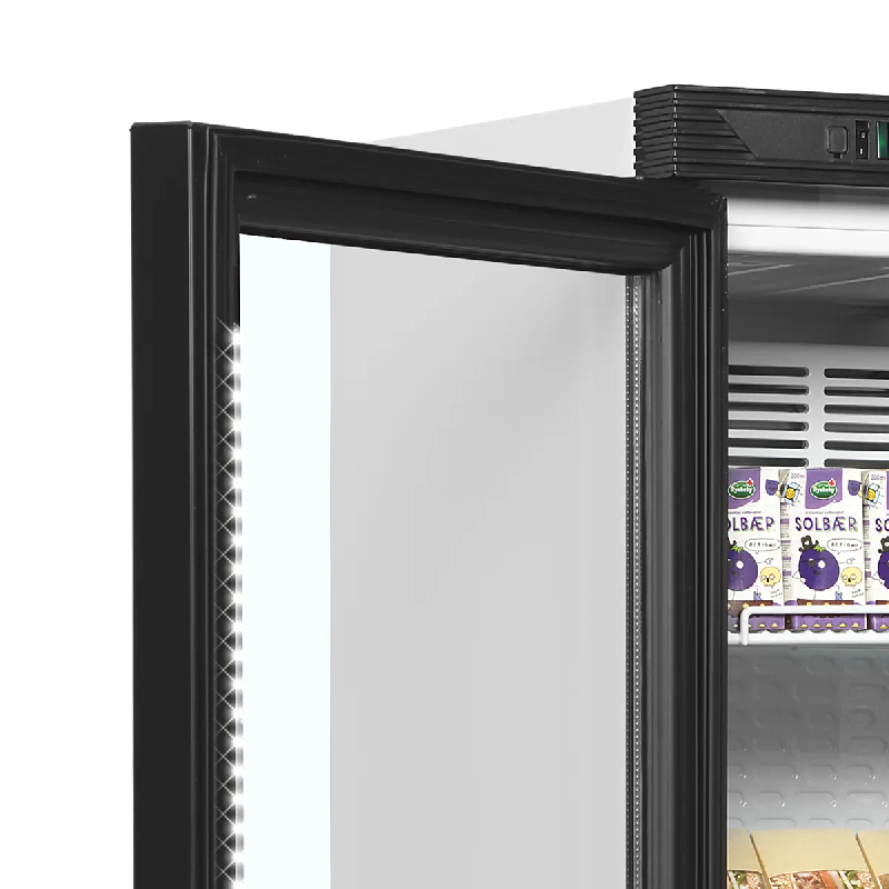 Vitrine réfrigérée blanc CEV425 1 LED L/H TEFCOLD_3