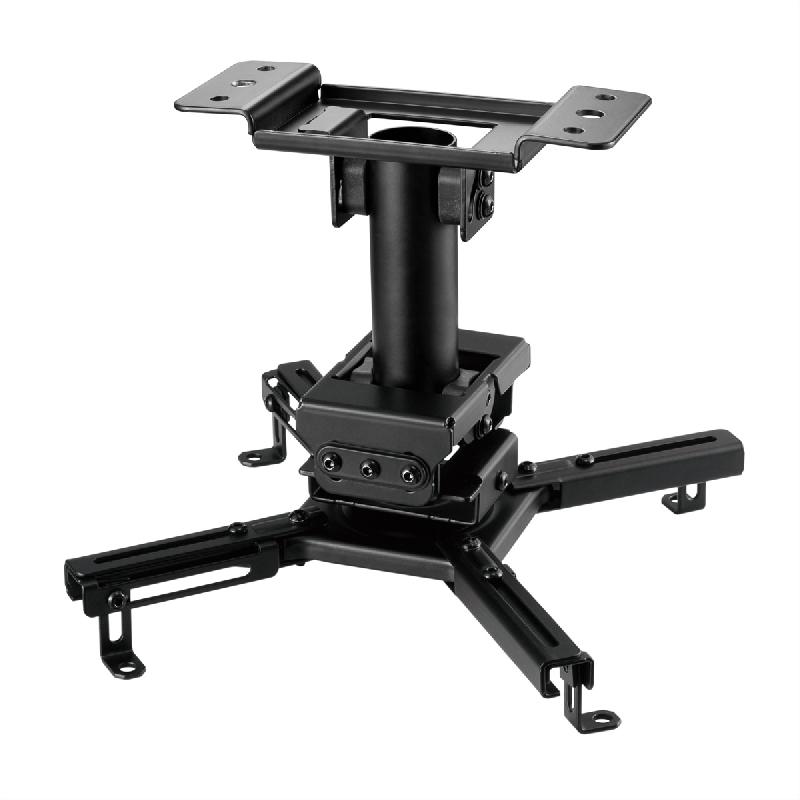 VALUE Support robuste pour projecteur, fixation sous plafond, jusqu'à 45 kg, noir_3